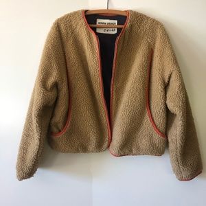 Henrik Vibskov faux shearling bomber